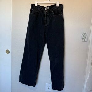 Agolde  Dark Straight Jeans